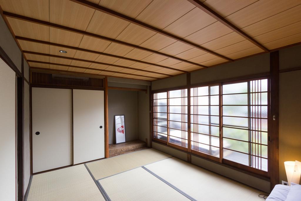 Tsukikusa An Machiya House Kyoto Rom bilde
